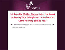 Tablet Screenshot of exbackgoddess.com